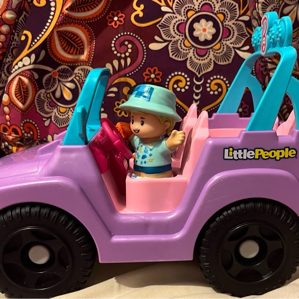 Fisher-Price Little People Barbie Jeep